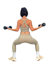 Load image into Gallery viewer, Deva Top - Criss Cross long - Sand