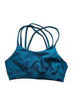 Charger l'image dans la galerie, Top Deva - Dos croisé court - Vert émeraude 
