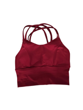Load image into Gallery viewer, Deva Top - Criss Cross long - Red
