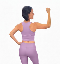 Charger l'image dans la galerie, Deva Top - Dos nageur long - Lilas
