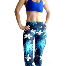 Load image into Gallery viewer, Leggings Palm Tree with somebody in it
