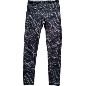 Leggings Marble recycled plastic fabric